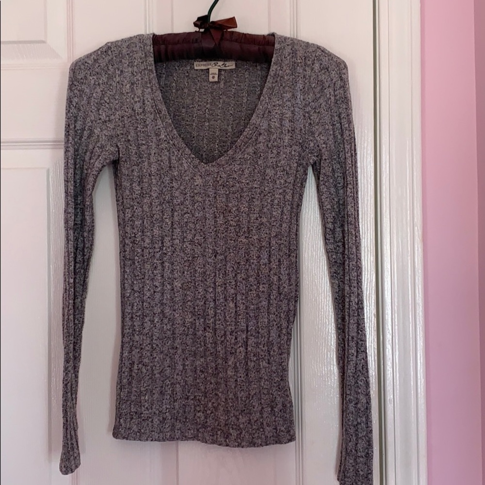 Express One Eleven Ribbed sweater